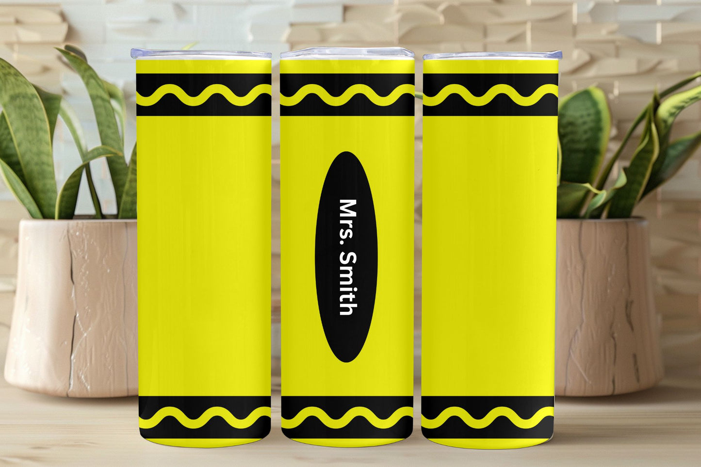 Personalized Crayon Tumbler