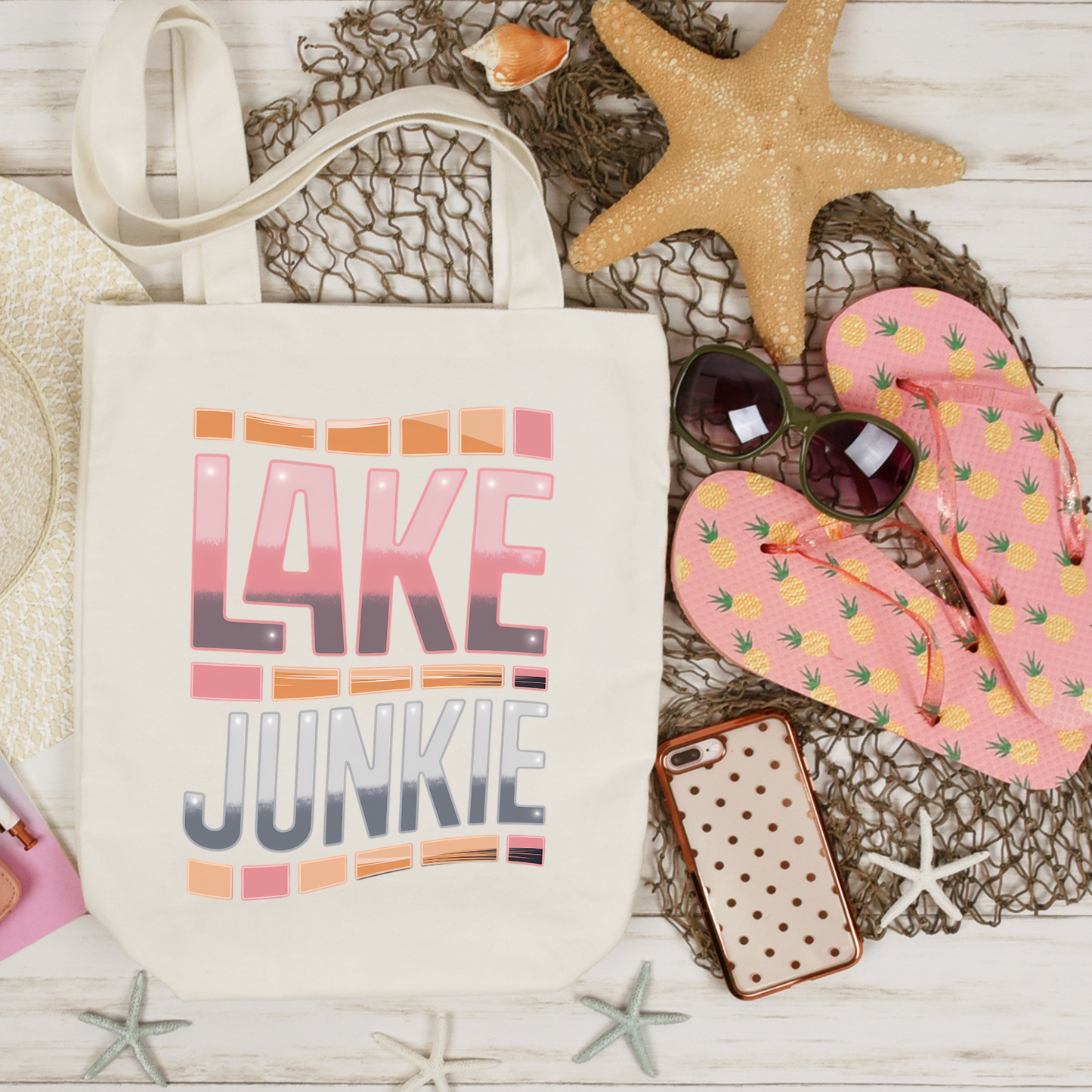 Lake Junkie Tote