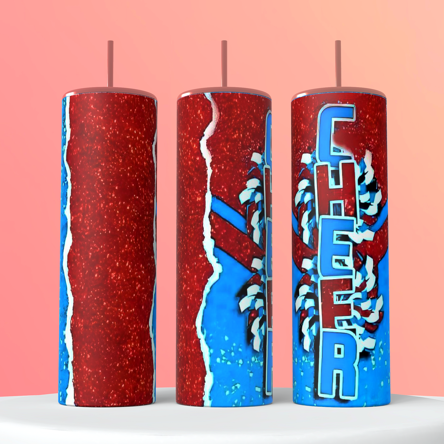 Cheer Tumbler. Customizable