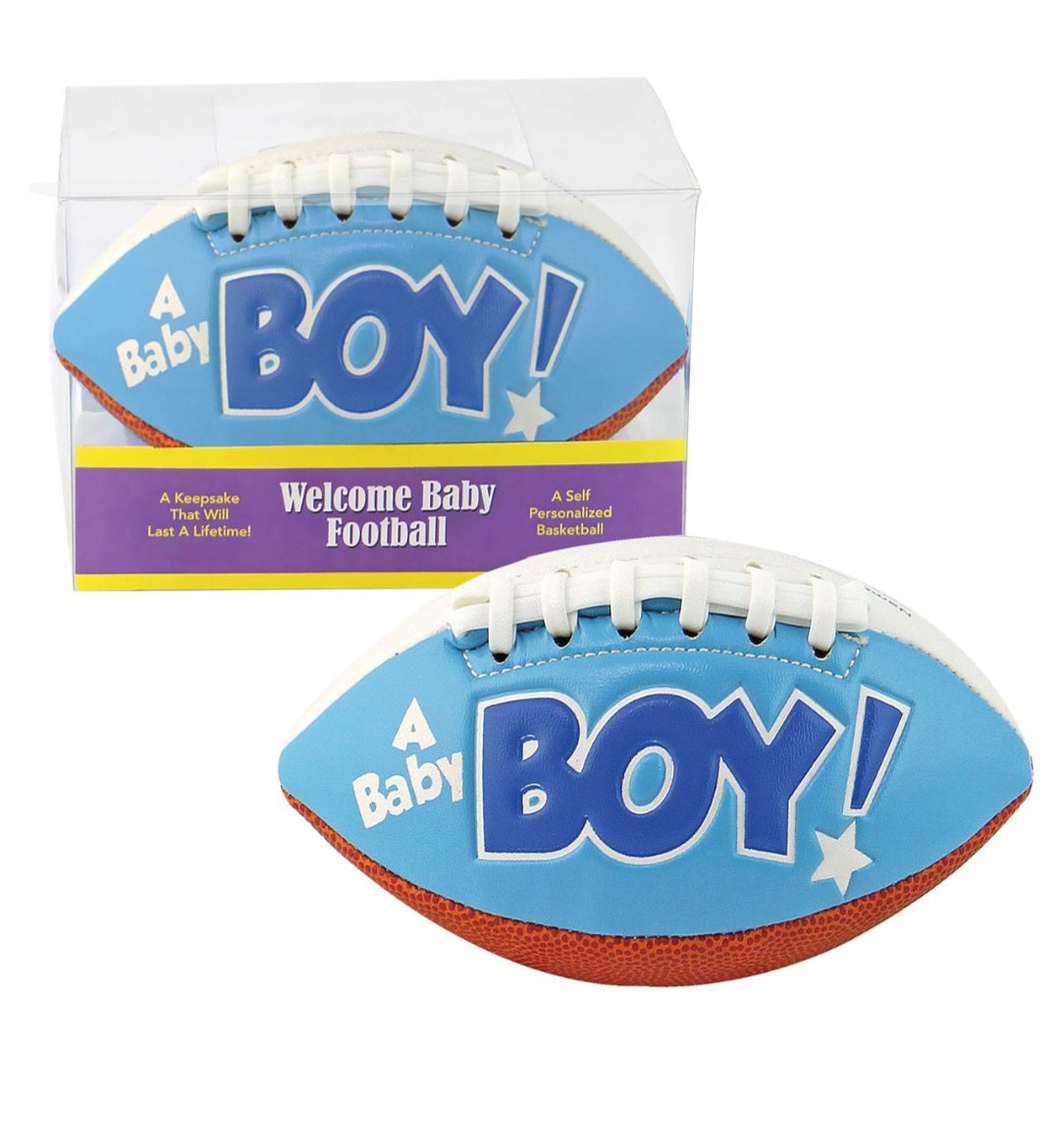 Birth Announcement Football