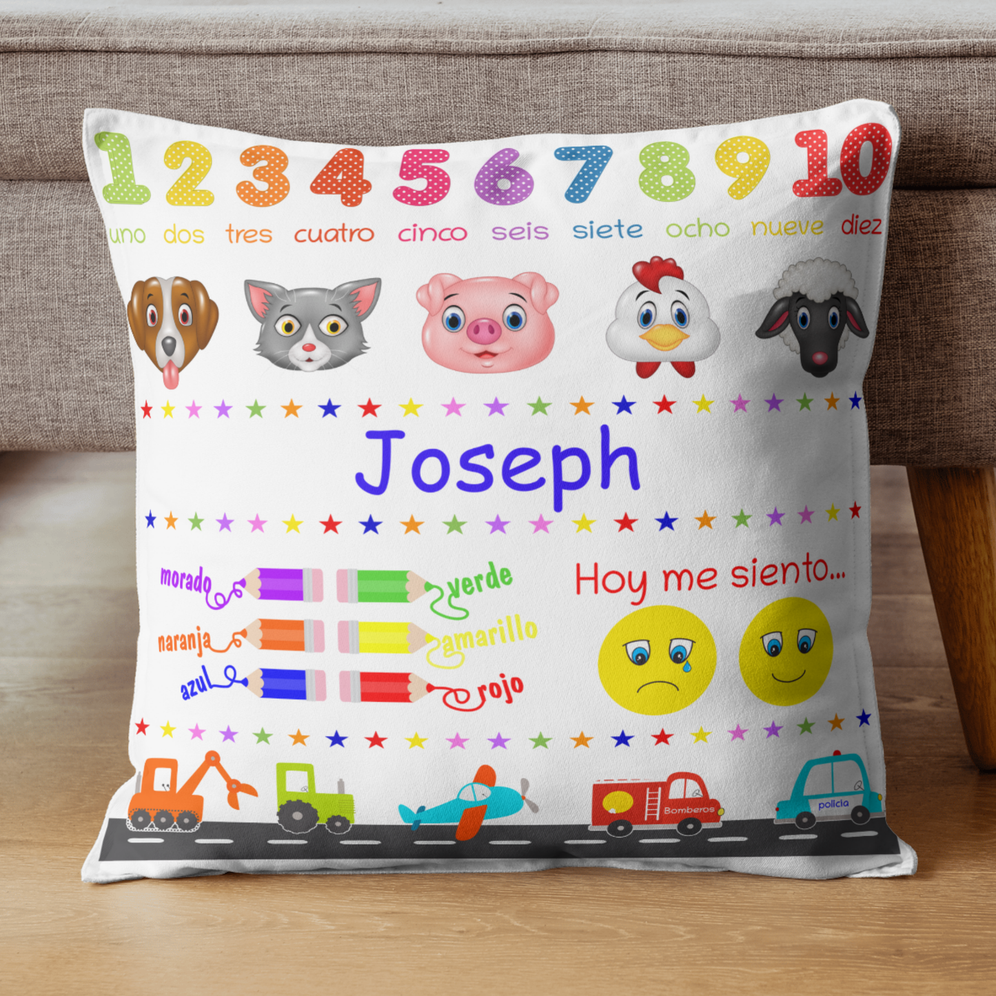 Today I Feel..Learning Pillow