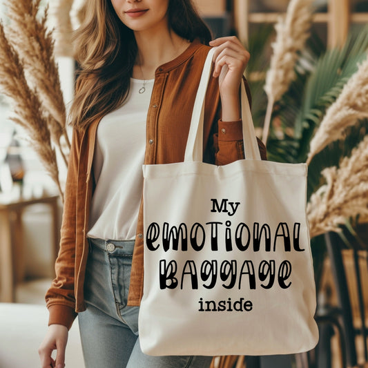 Emotional Baggage Totes