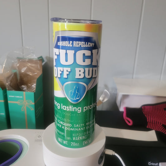 F*ck Off Spray Tumbler