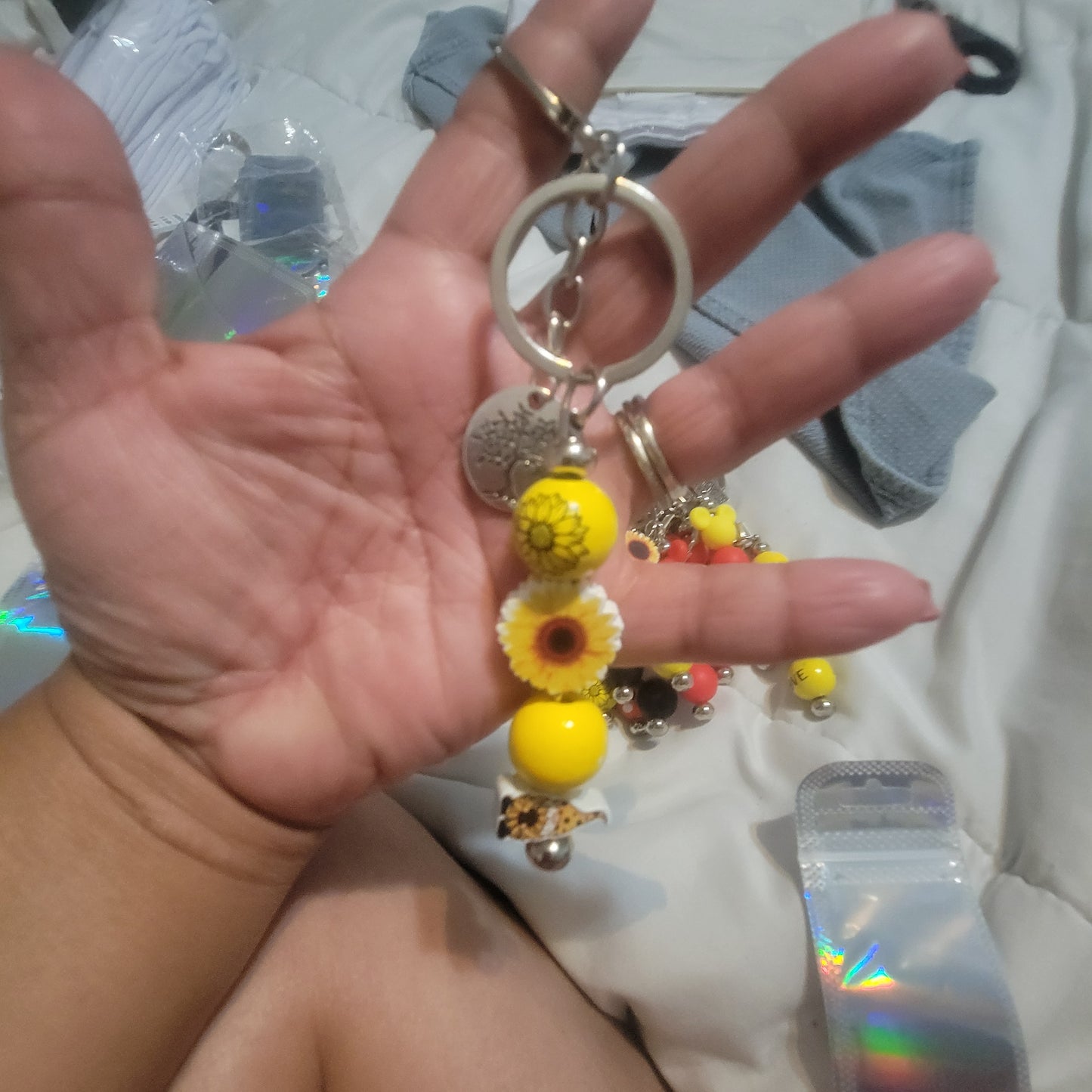 Beaded Keychains