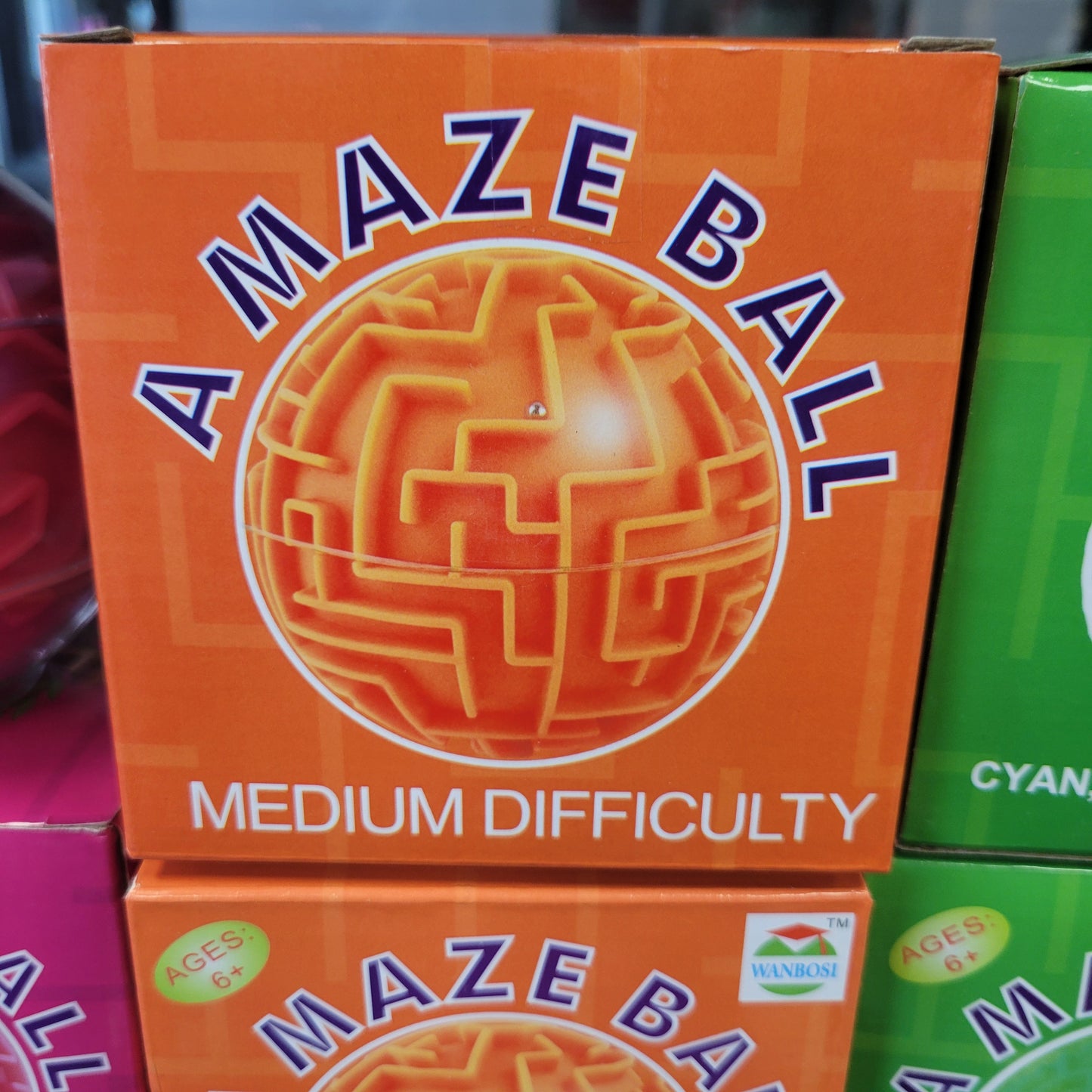 3D Memory Maze Ball
