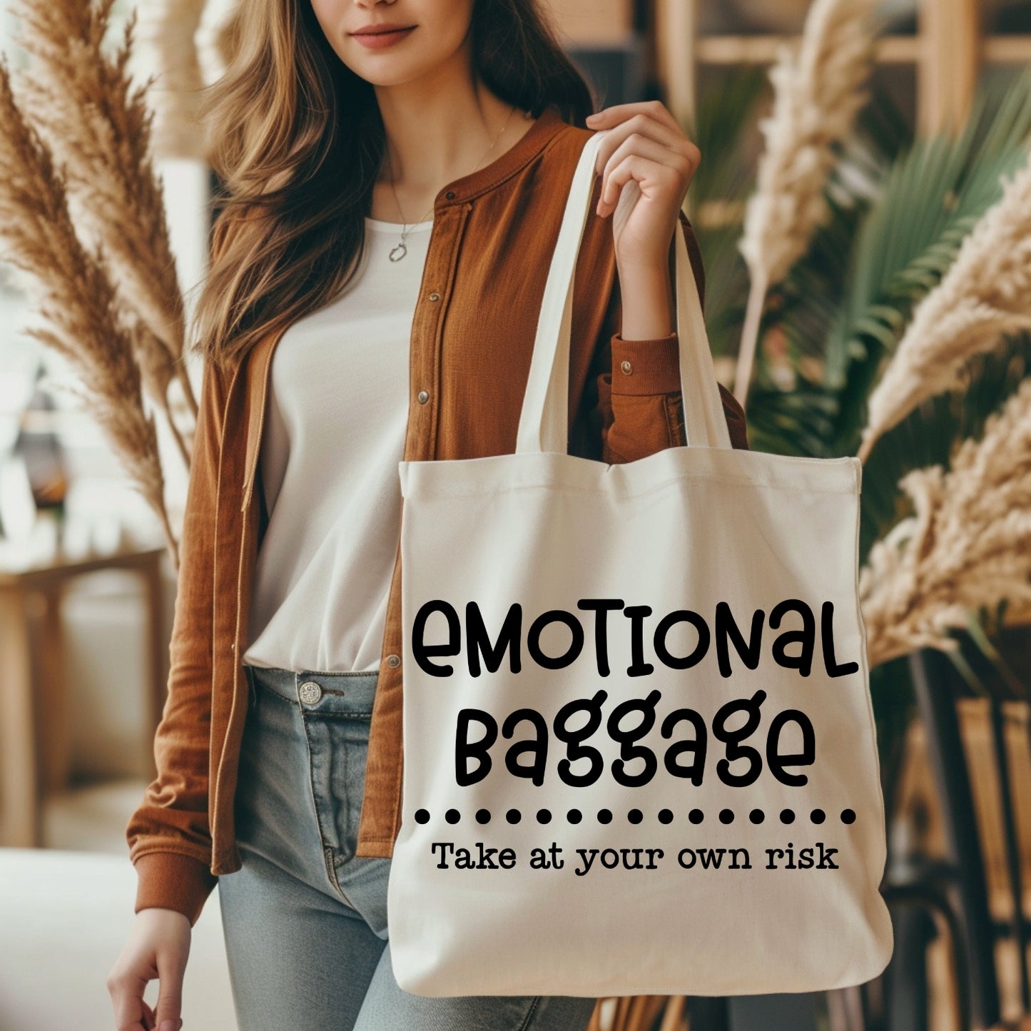 Emotional Baggage Totes
