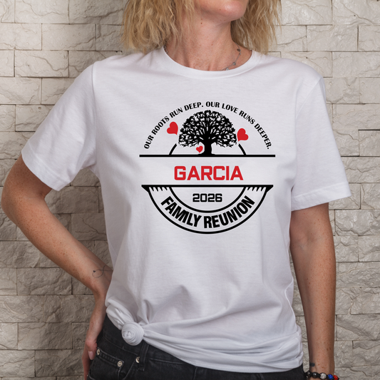 Family Name Reunion Shirts