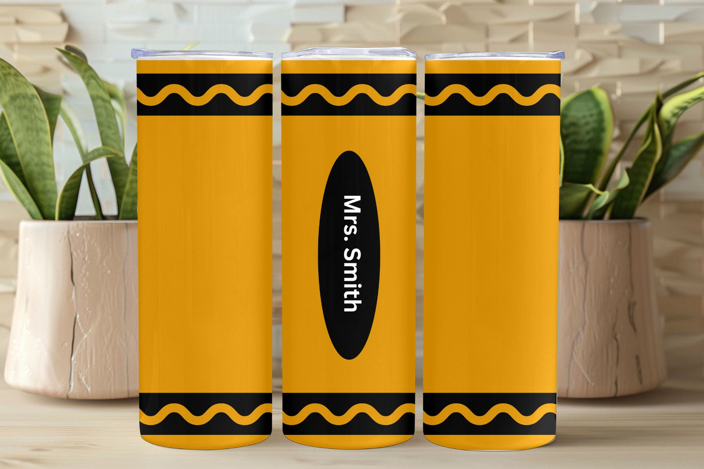 Personalized Crayon Tumbler