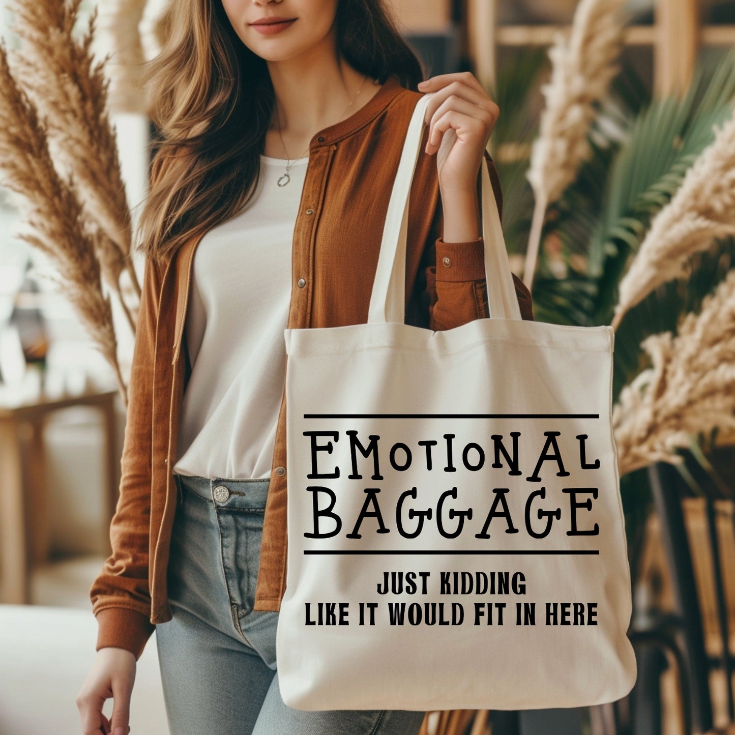 Emotional Baggage Totes