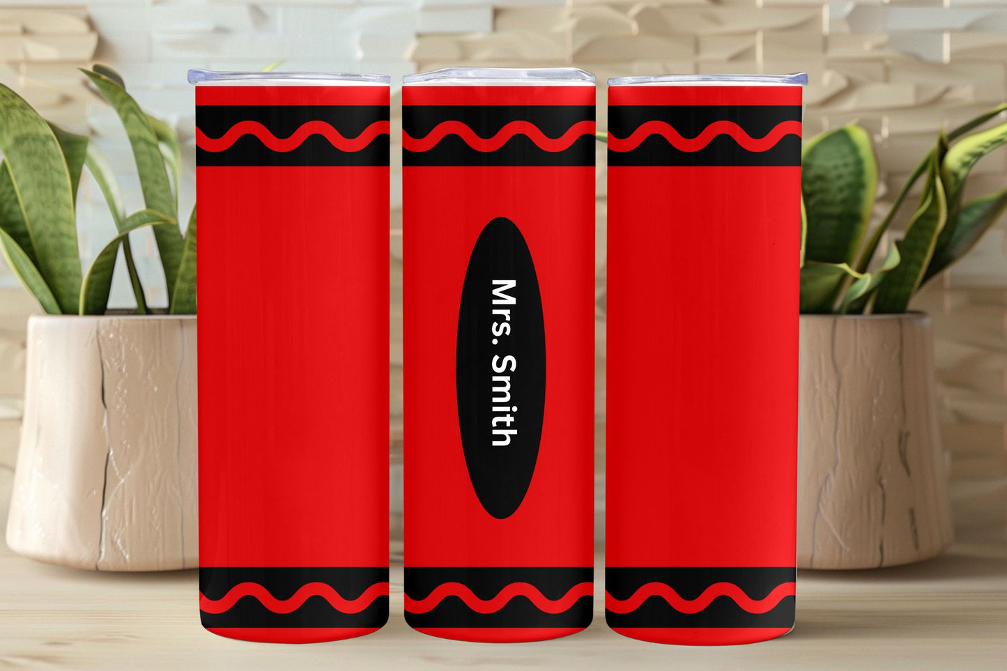 Personalized Crayon Tumbler