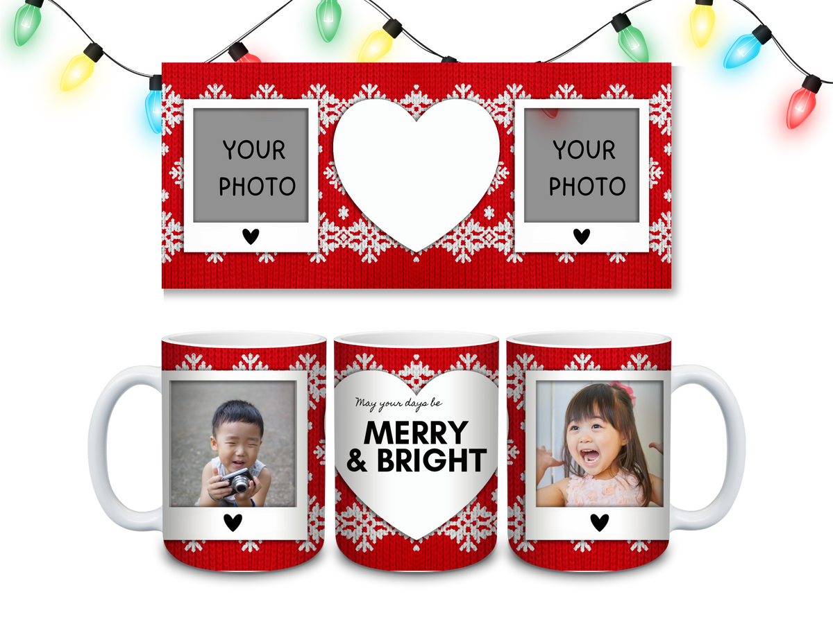 Holiday Photo Mugs