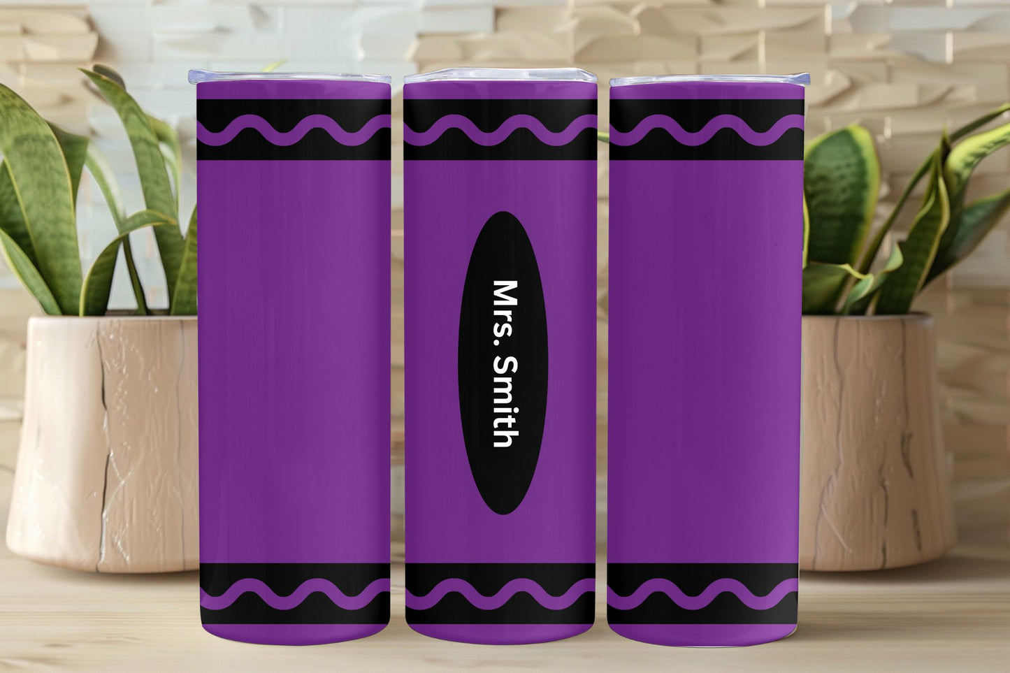 Personalized Crayon Tumbler