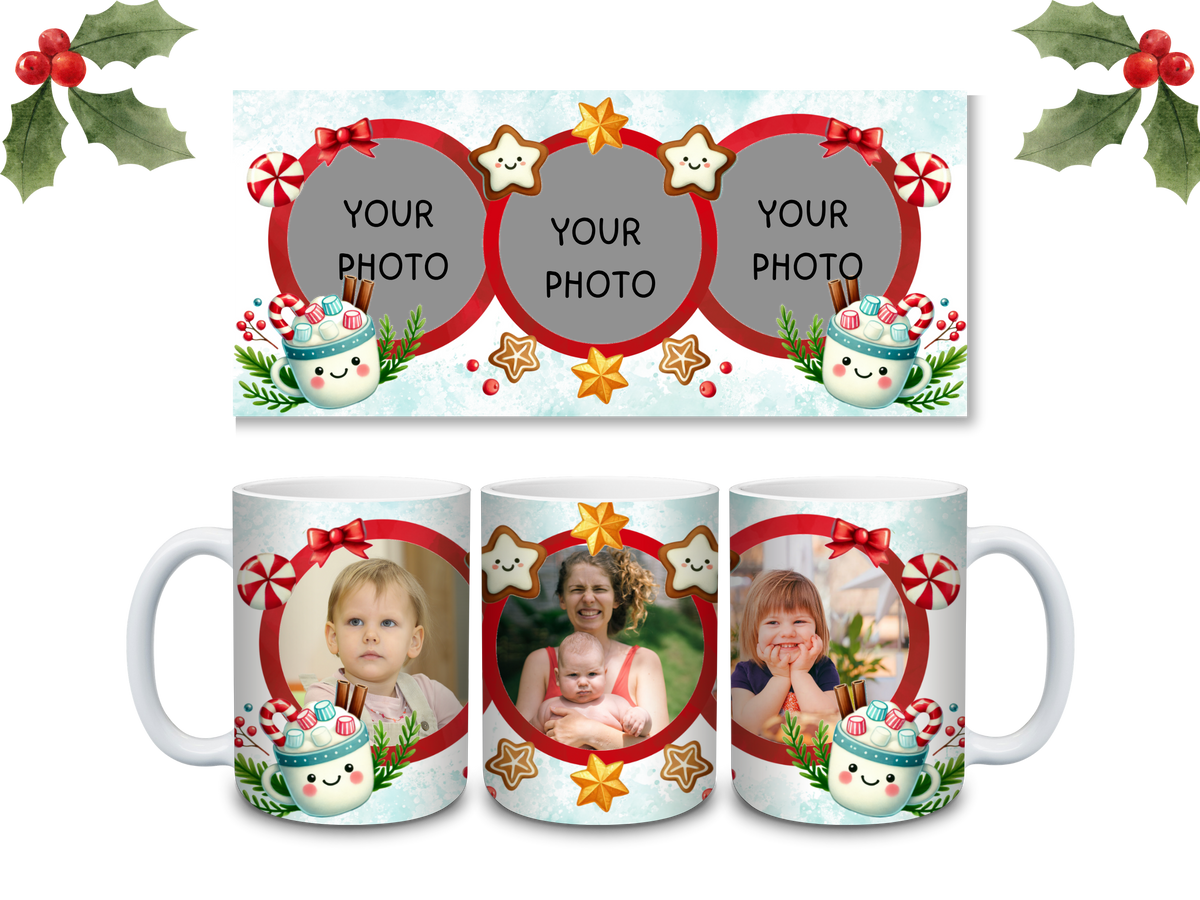 Holiday Photo Mugs