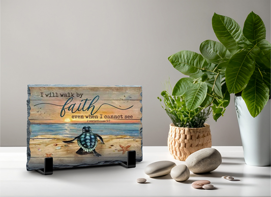 Walk by Faith-Sea Turtle