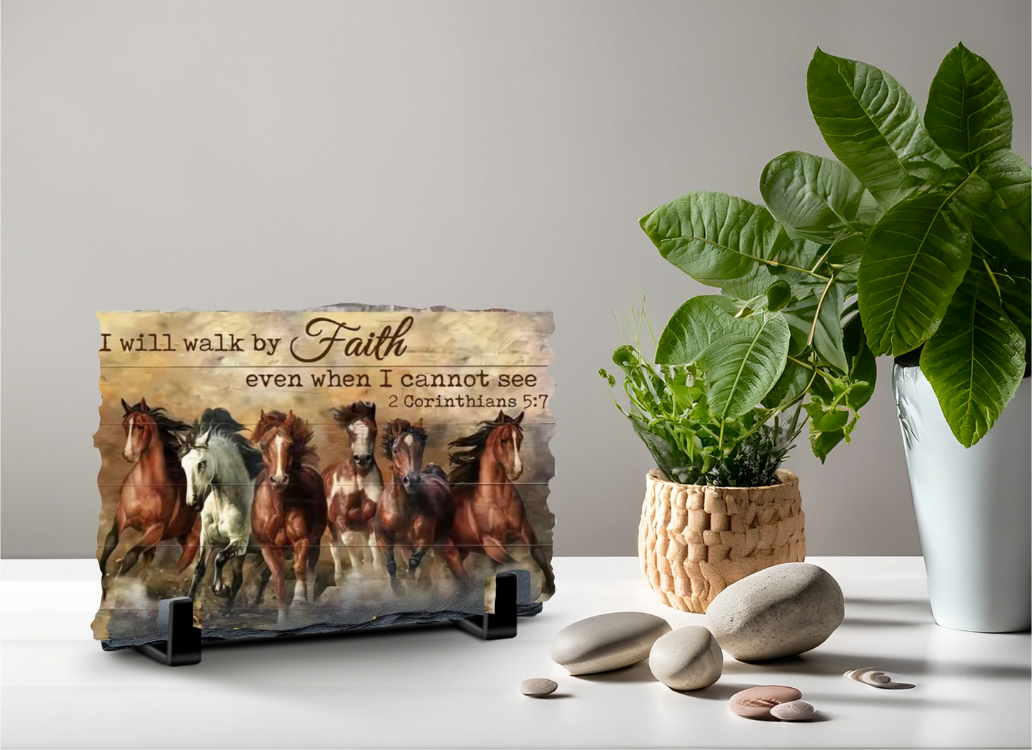 Walk  by Faith-Wild Horses.