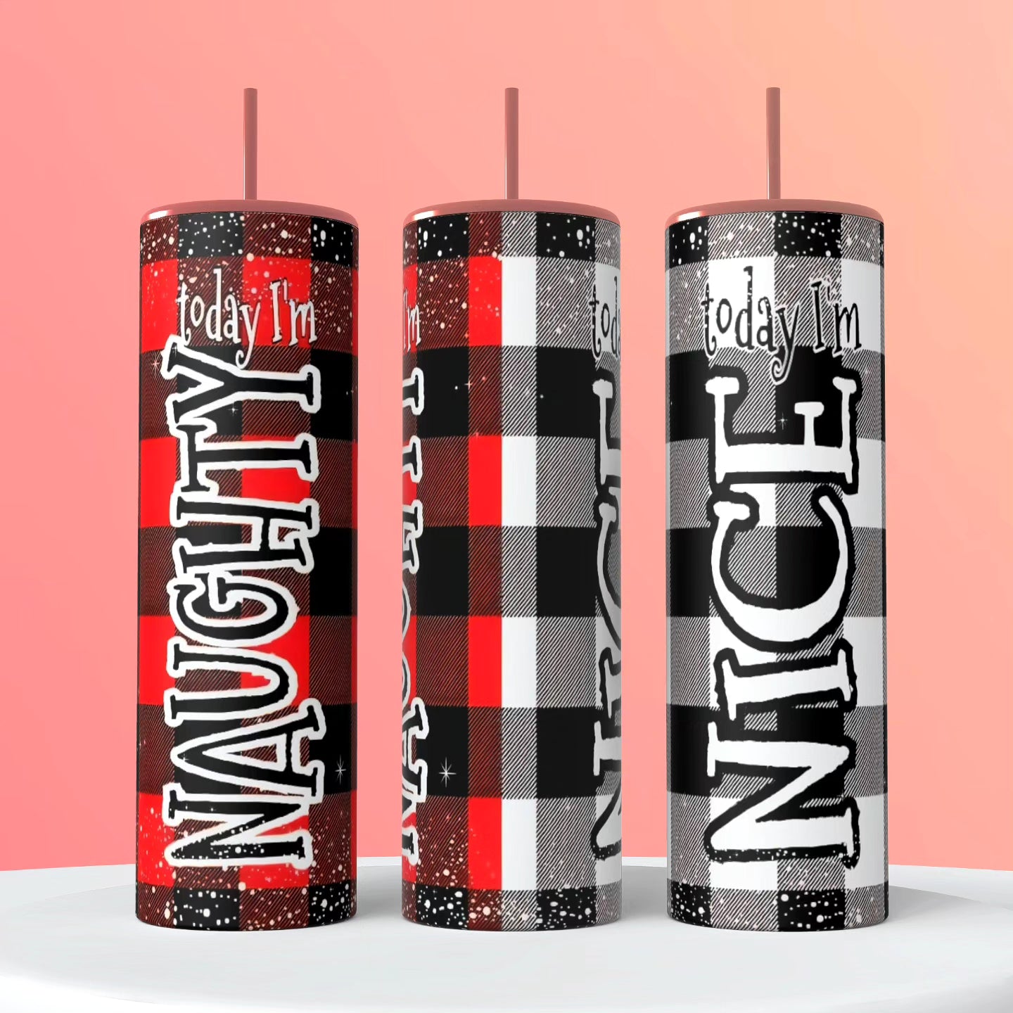 Naughty/Nice Tumbler