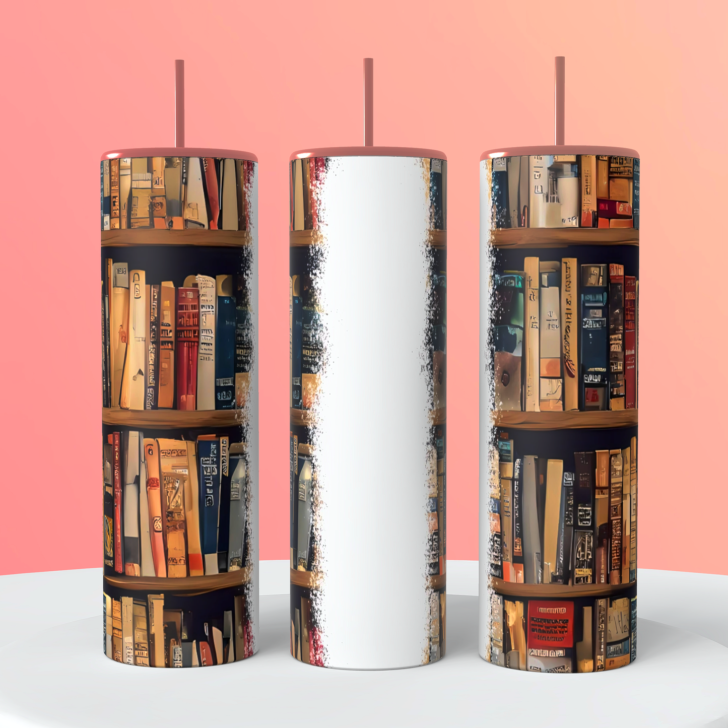 Customizable Book Tumbler