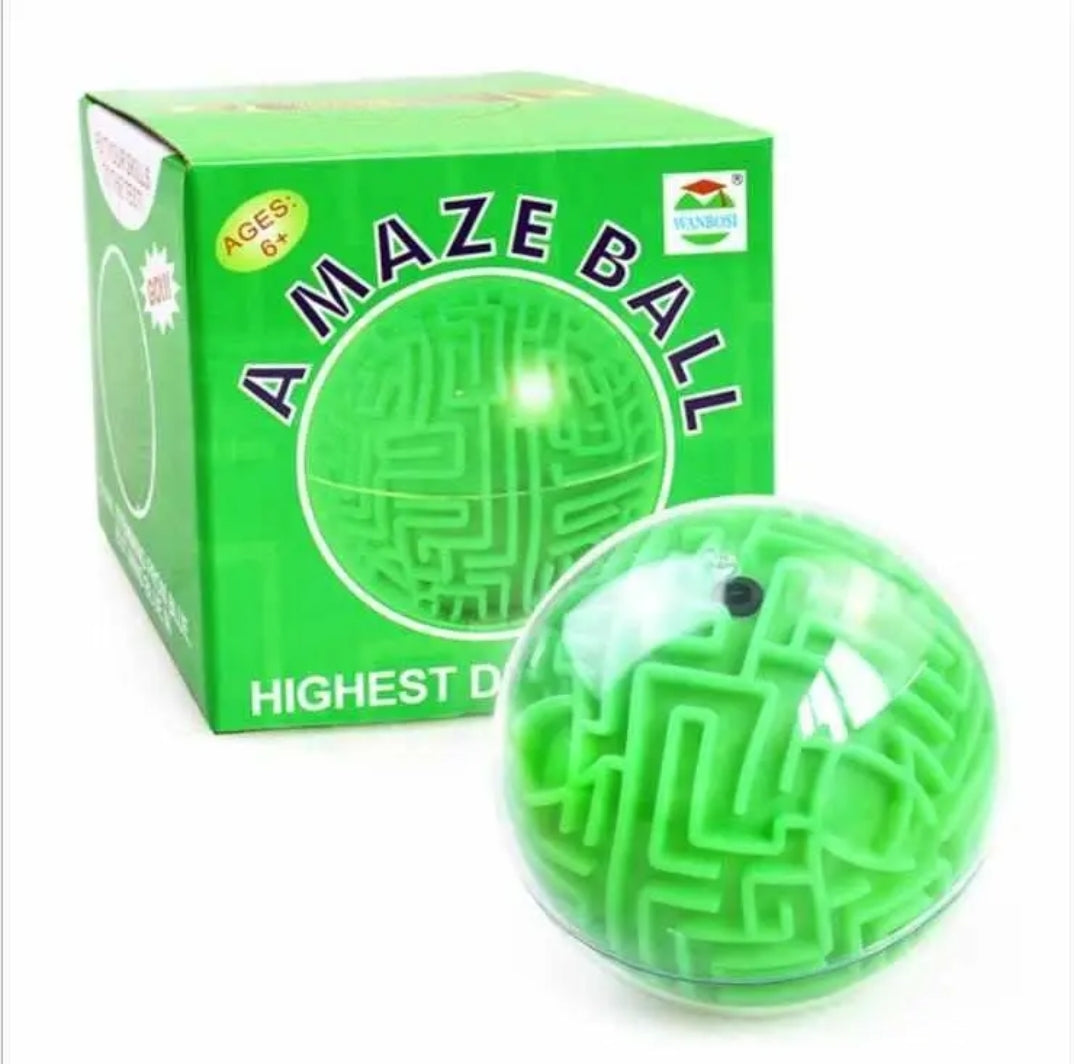 3D Memory Maze Ball
