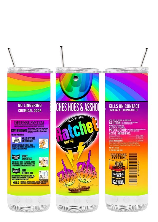 Ratchet Spray 20 oz Bluetooth Tumbler