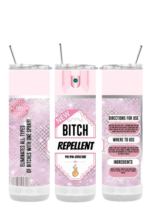 Bitch Repellent Bluetooth 20 oz Tumbler