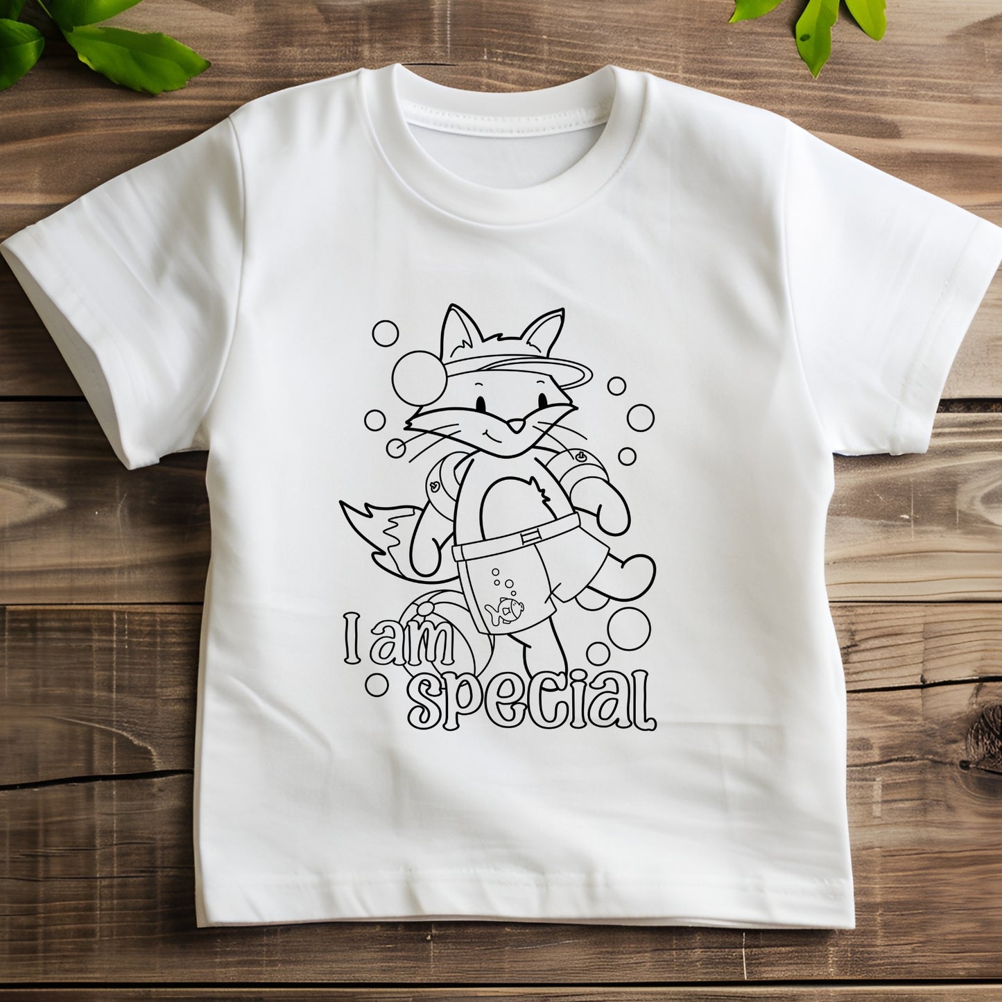 I am Special-Coloring Affirmation T-shirt