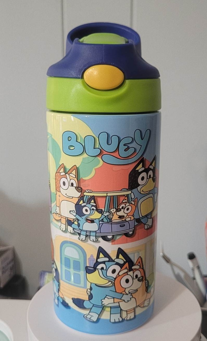 12 oz Kids Tumber. Blue Dog