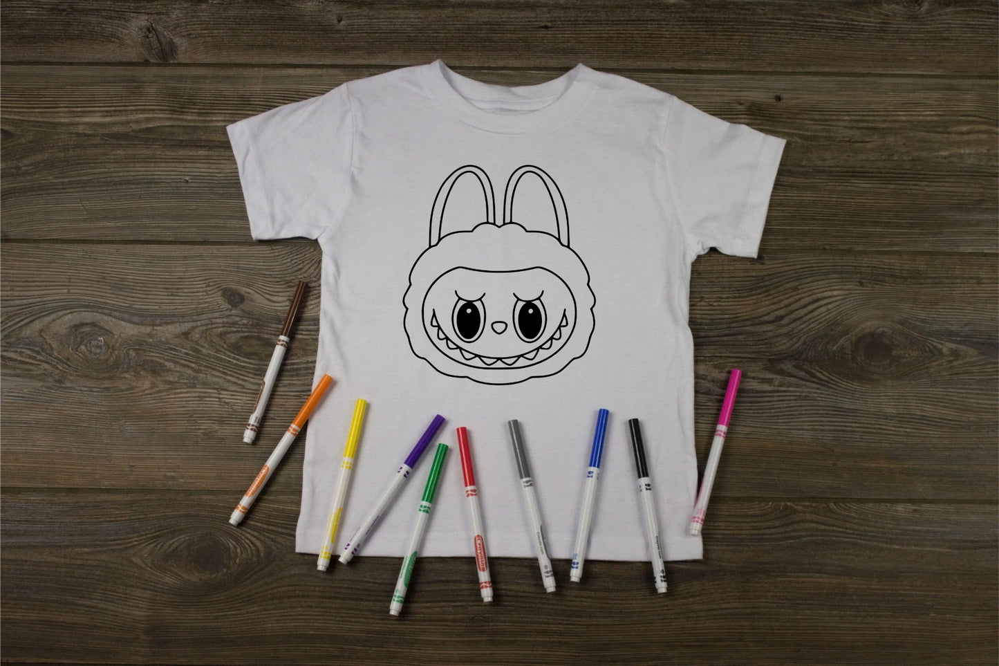 Monsters Coloring T-Shirt