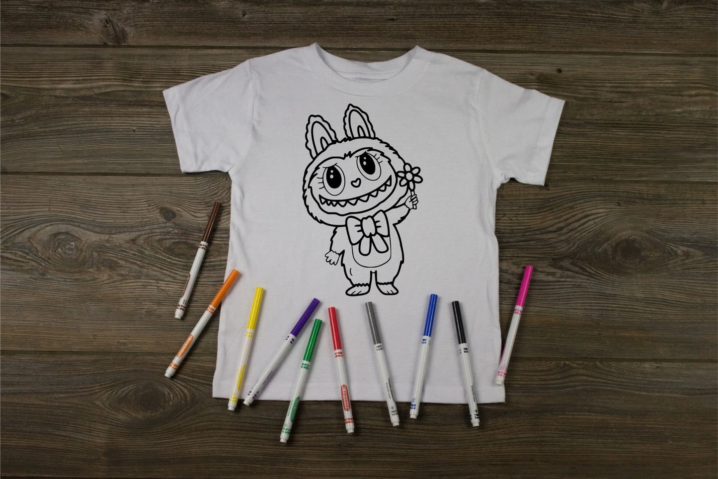 Monsters Coloring T-Shirt