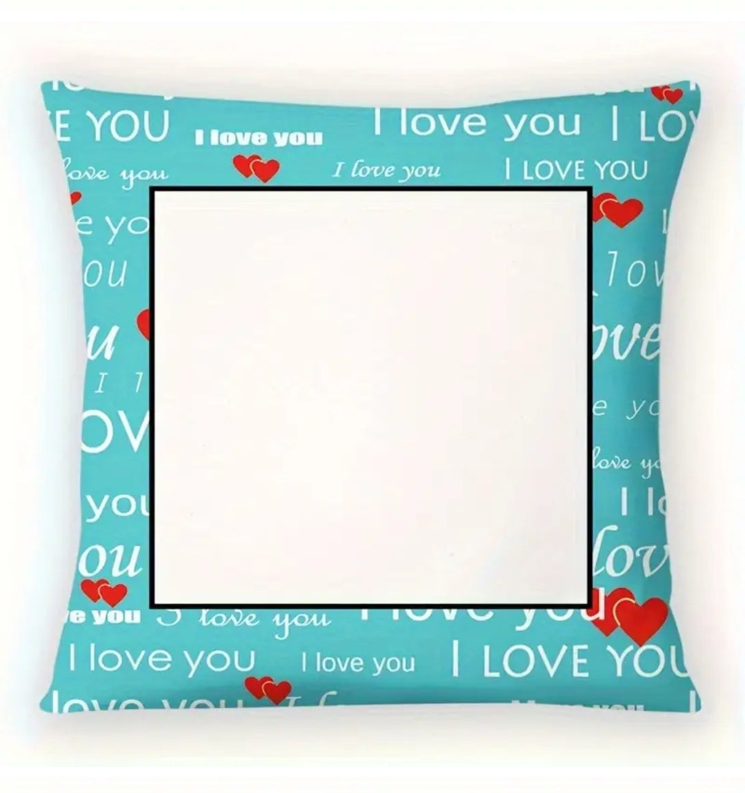 I Love You Photo Pillow Case