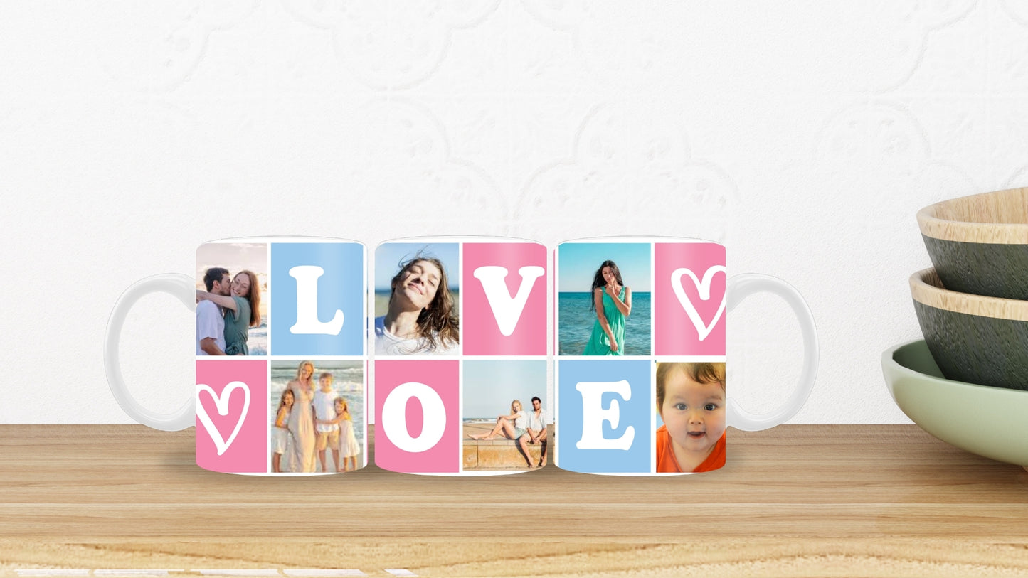 LOVE Photo Mug
