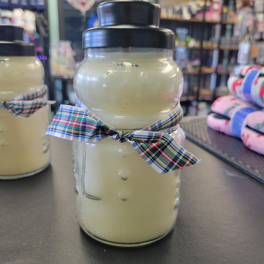Snowman Sugar Cookie Candle