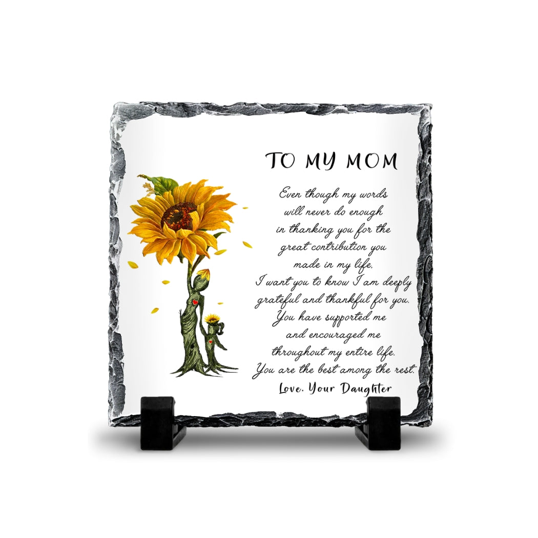 To My Mom Slate