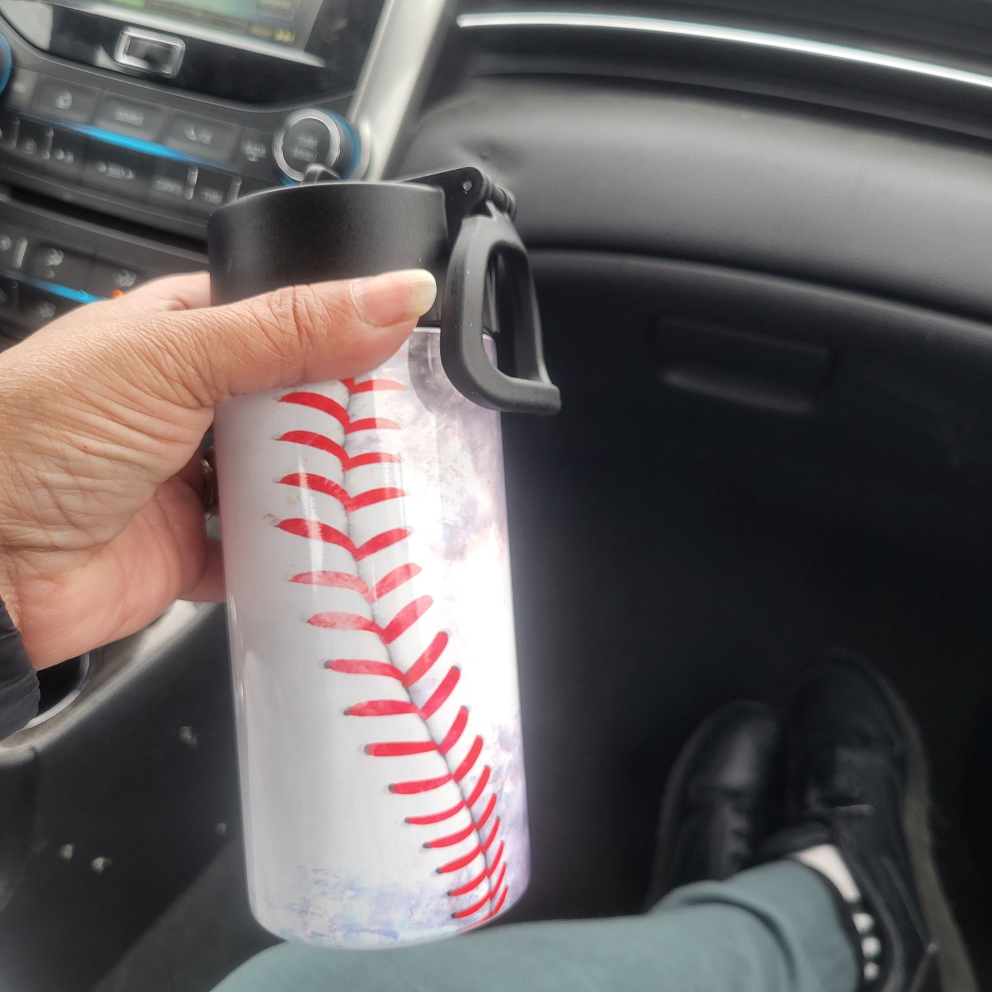 12oz Baseball Tumbler.
