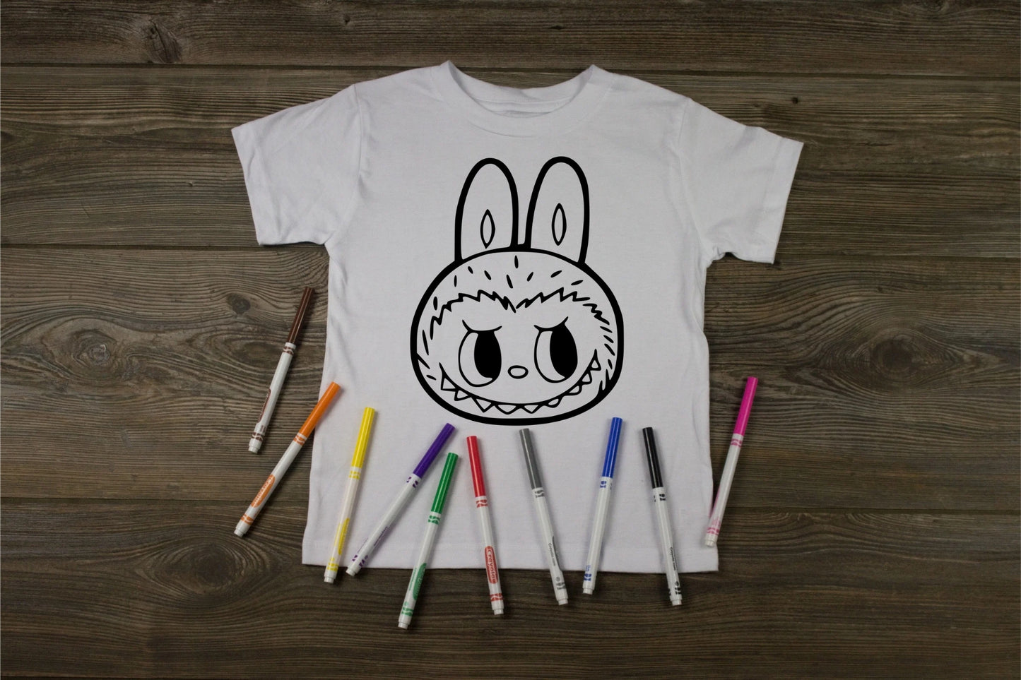 Monsters Coloring T-Shirt