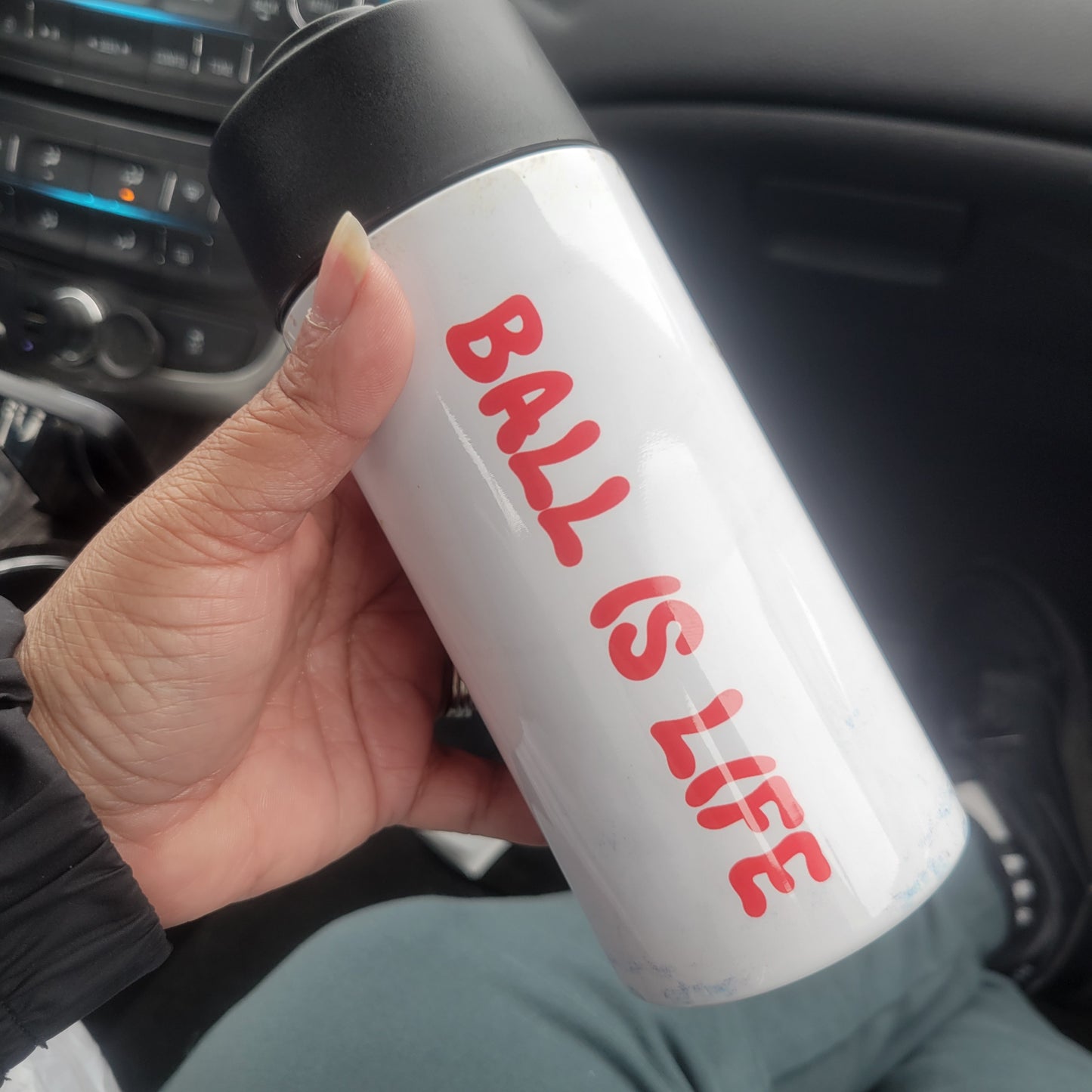 12oz Baseball Tumbler.