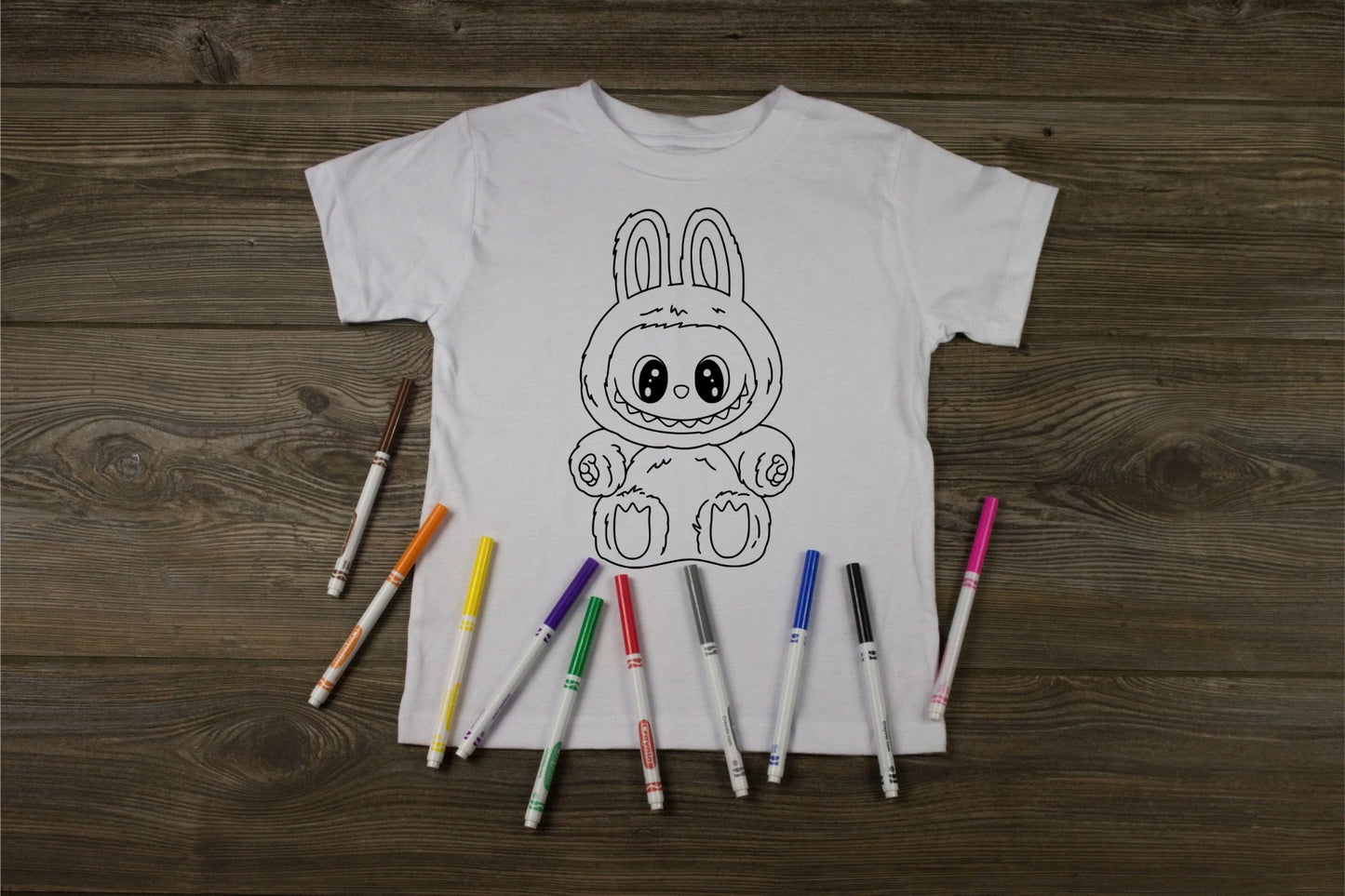 Monsters Coloring T-Shirt