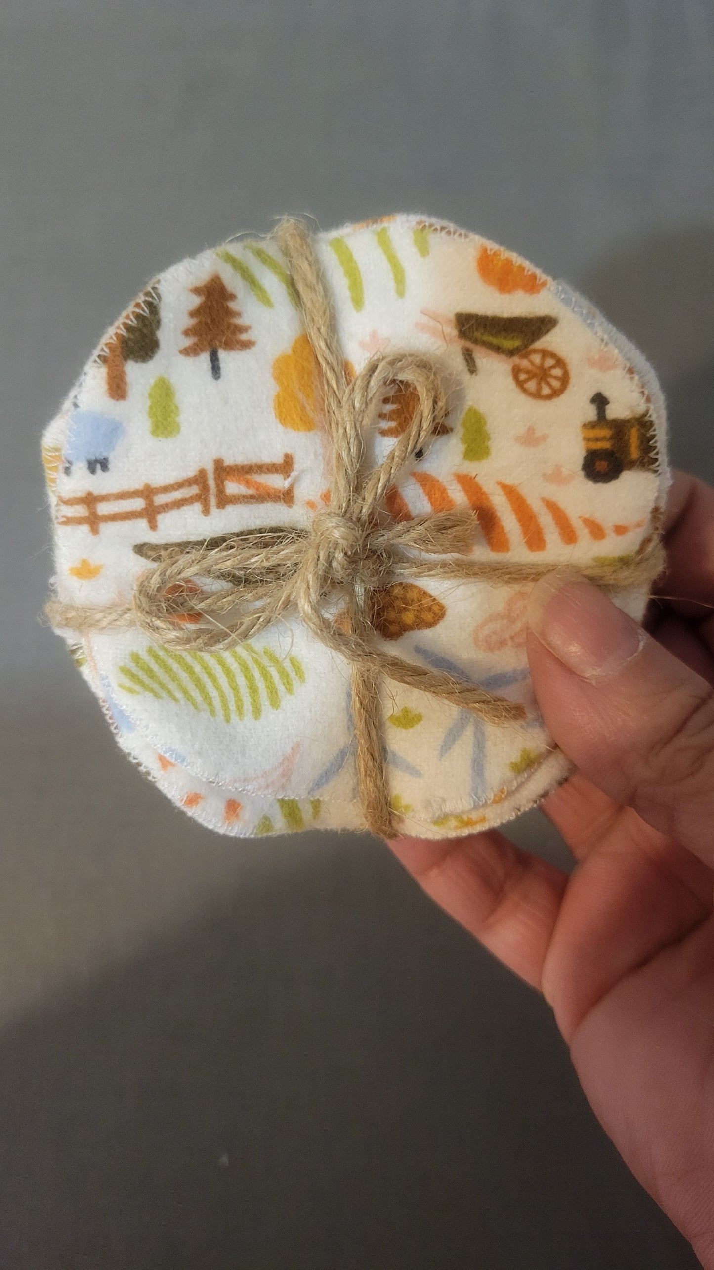 10 Reusable Face Rounds