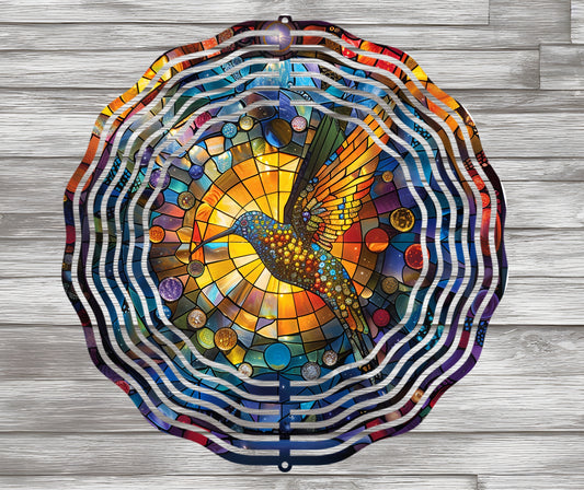 Humming Bird Wind Spinners