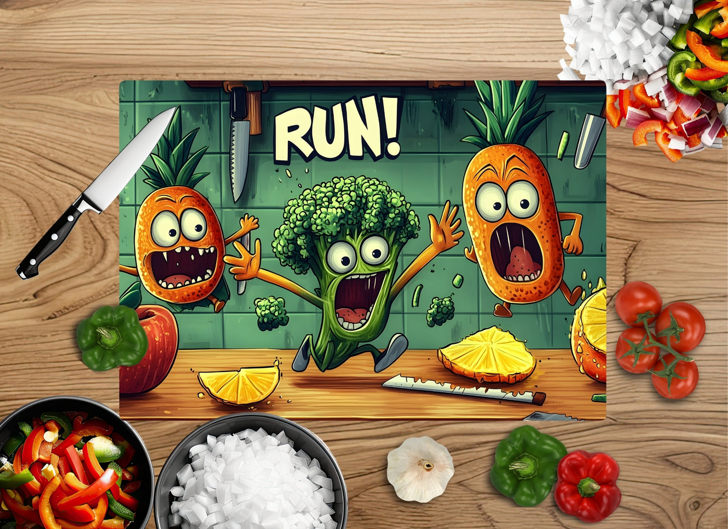 Funny Glass Cutting Boards