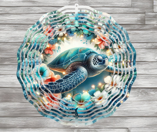 Sea Turtle Wind Spinner