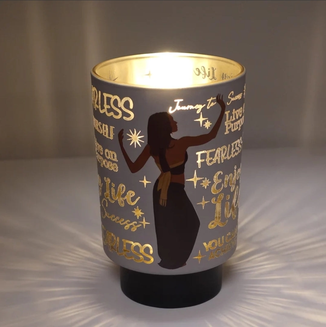 "Fearless" LED flameless candle